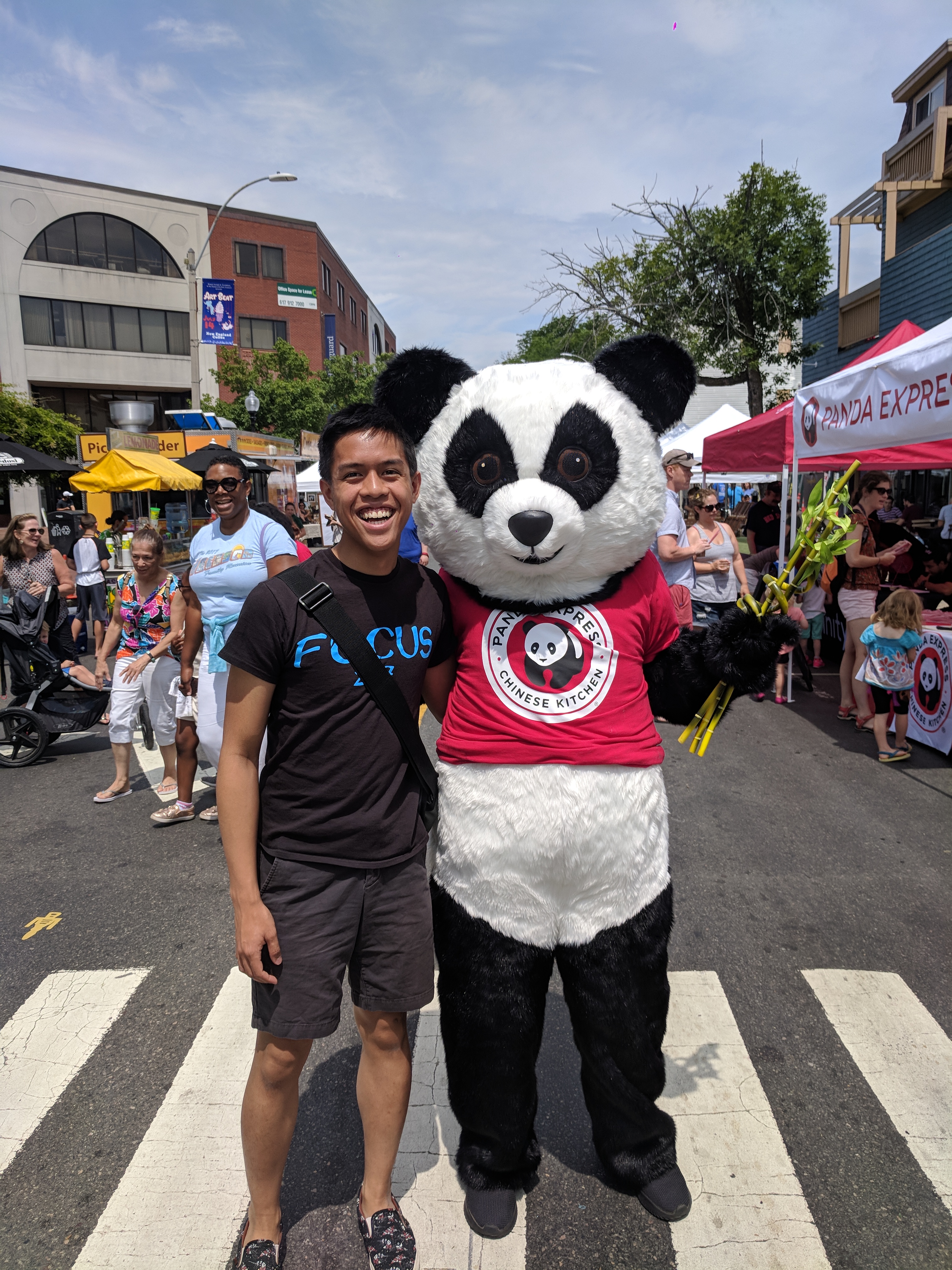 Me and the Panda Express Bear